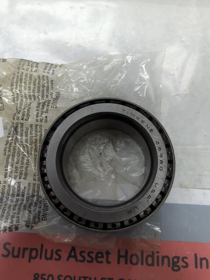 TIMKEN,28980,ROLLER BEARING CONE NOS
