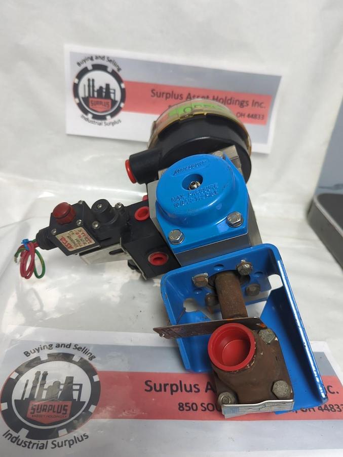 Used JAMESBURRY,VPVL10SR-3,VALVE ACTUATOR ASSEMBLY PRE-OWNED