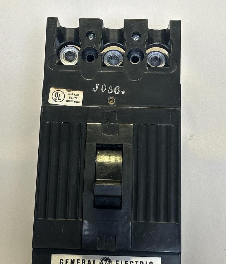Used GENERAL ELECTRIC,TFJ236Y225,CIRCUIT BREAKER 225A 600V 3P