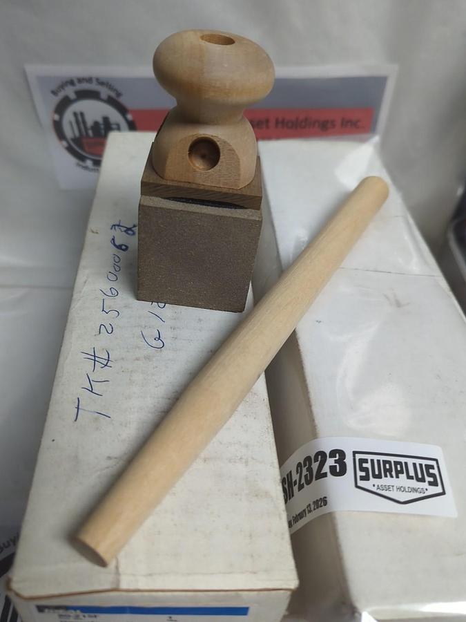 IDEAL,80-215F,RESURFACER-VERTICAL ADJ. HANDLE 2X2X2 INCH FINISHING LOT OF 4 NOS