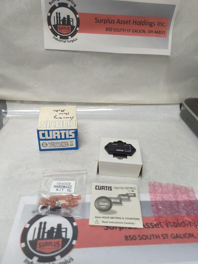 CURTIS,701FR00101248D2060A,HOUR METER NOS