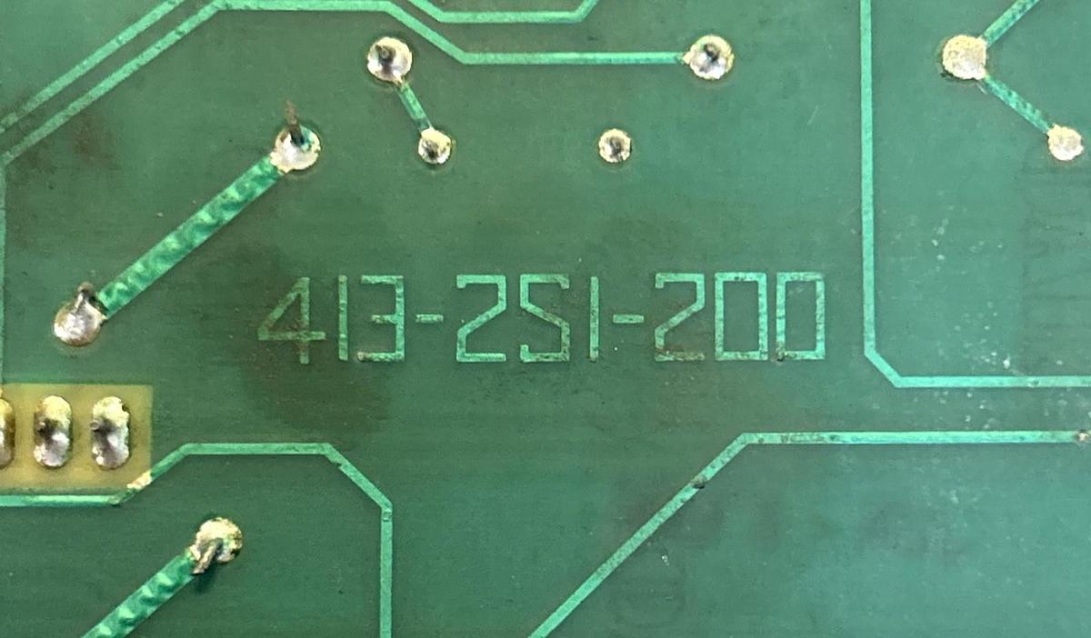 Used UNBRANDED,413-251-200,CIRCUIT BOARD