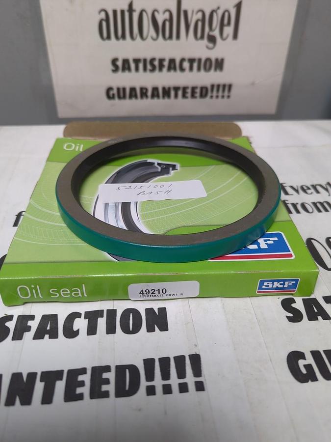 SKF,49210,OIL SEAL 125MM X 150MM X 12MM NOS