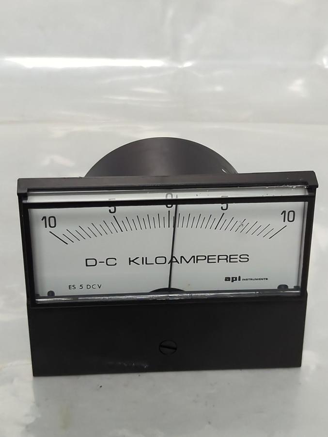Used API,10-0-10,PANEL METER 3-0-3 DC KILOMPERES PRE-OWNED