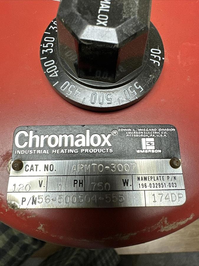 Used Chromalox,ARMTO-3007,w/AR-5525 Temp Control Unit