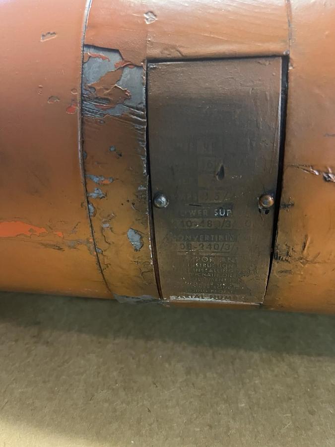 Used CM,2 TON,ELECTRIC CHAIN HOIST 480V 3PH 16FPM 10' FT LIFT