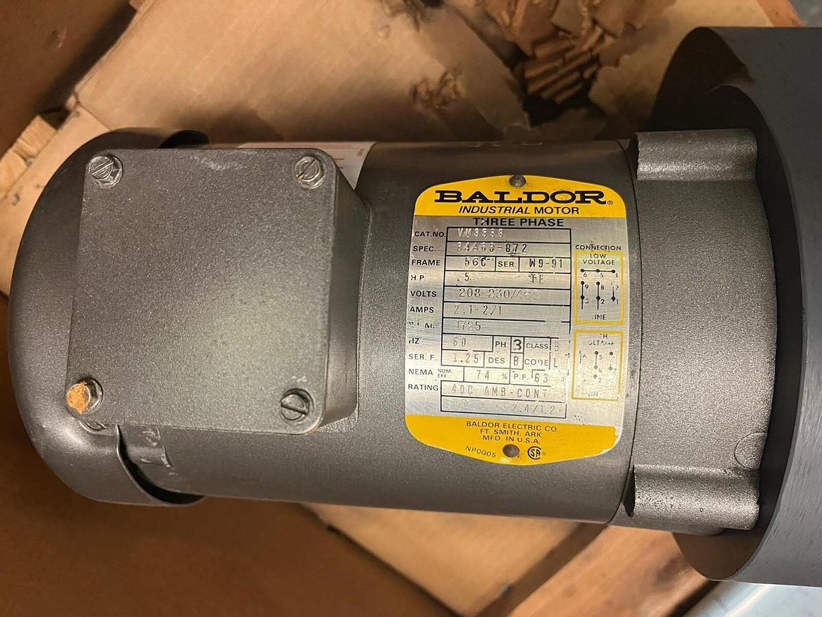 Used SHARPE,G-050,MOTORIZED MIXER 1/2HP 3PH 208-230/460V