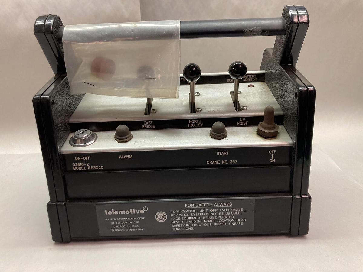 Telemotive,D2816-2 Model RS3020,Crane Control