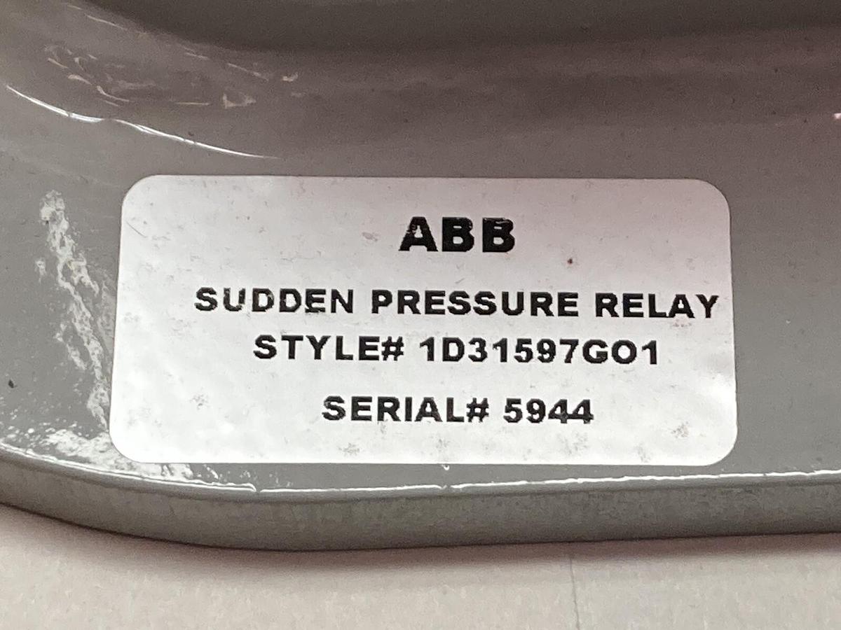 ABB,1D31597G01,Sudden Pressure Relay