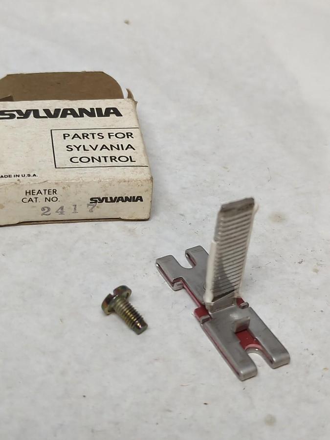 SLYVANIA-JOSLYN CLARK,2417,OVERLOAD RELAY HEATER NOS
