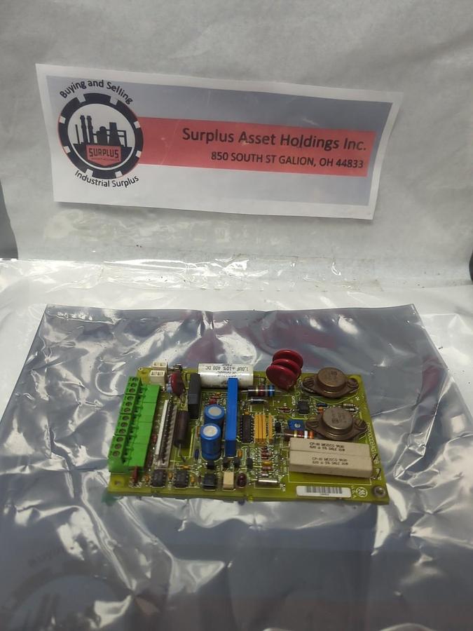 Used GE,DC200CDBAG1BBB,DRIVE BOARD PRE-OWNED