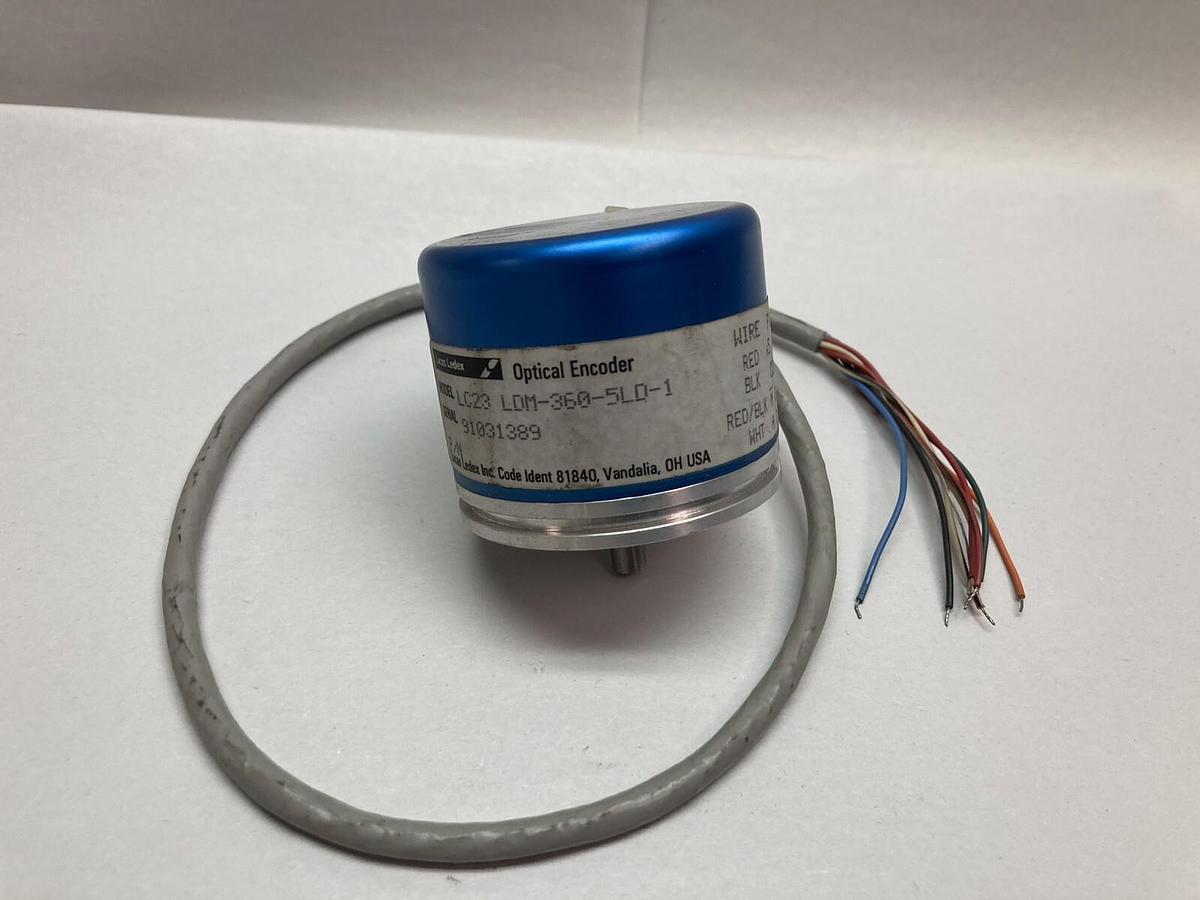Used Datametrics,LC23 LDM-360-5LD-1,Trump Ross Encoder