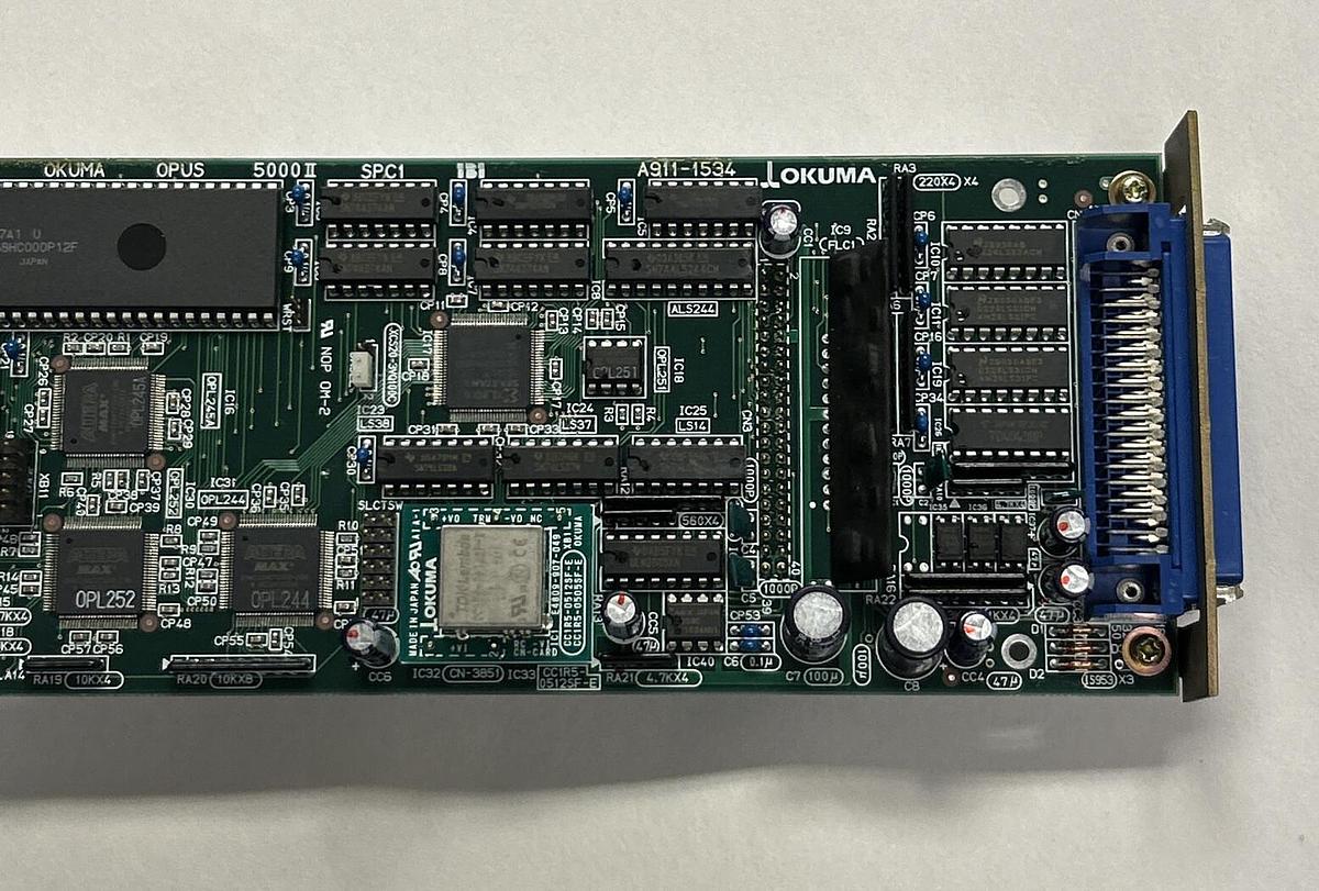 Used OKUMA,E4809-045-110-E OPUS 5000-II SPC1,PC BOARD