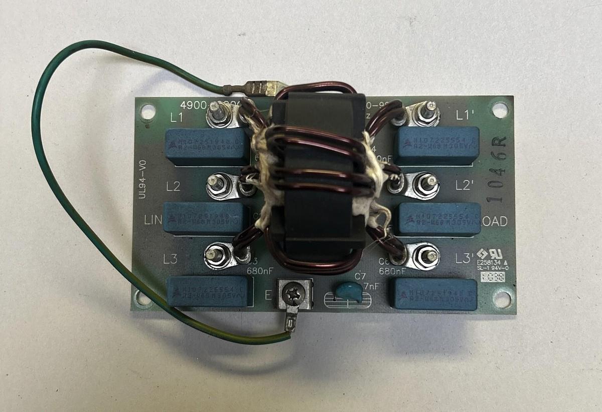 Used SCHAFFNER,FS5681-50-99,CIRCUIT BOARD