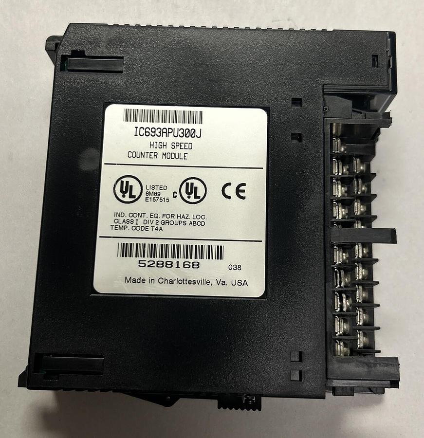 Used GE FANUC,IC693APU300J,HIGH SPEED COUNTER MODULE