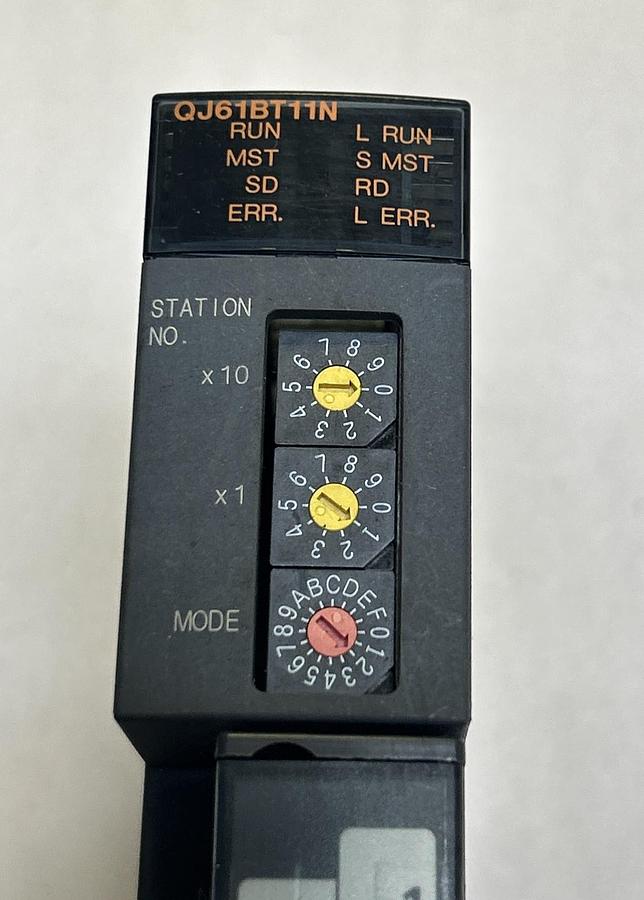 Used MITSUBISHI,QJ61BT11N,MASTER/LOCAL MODULE