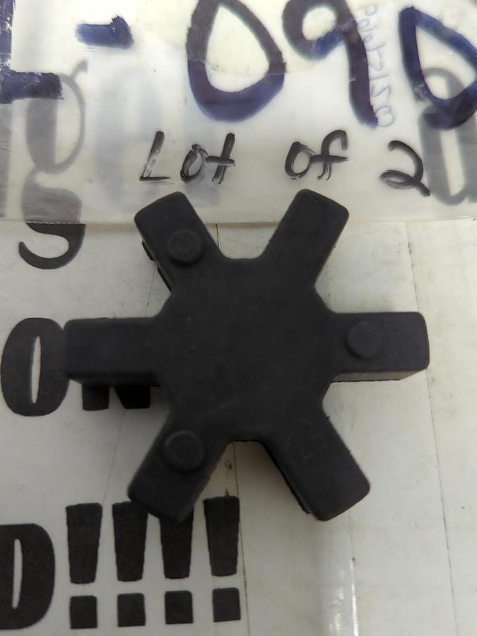 LOVEJOY,L-090,SOLID CENTER JAW COUPLING SPIDER LOT OF 2 NOS