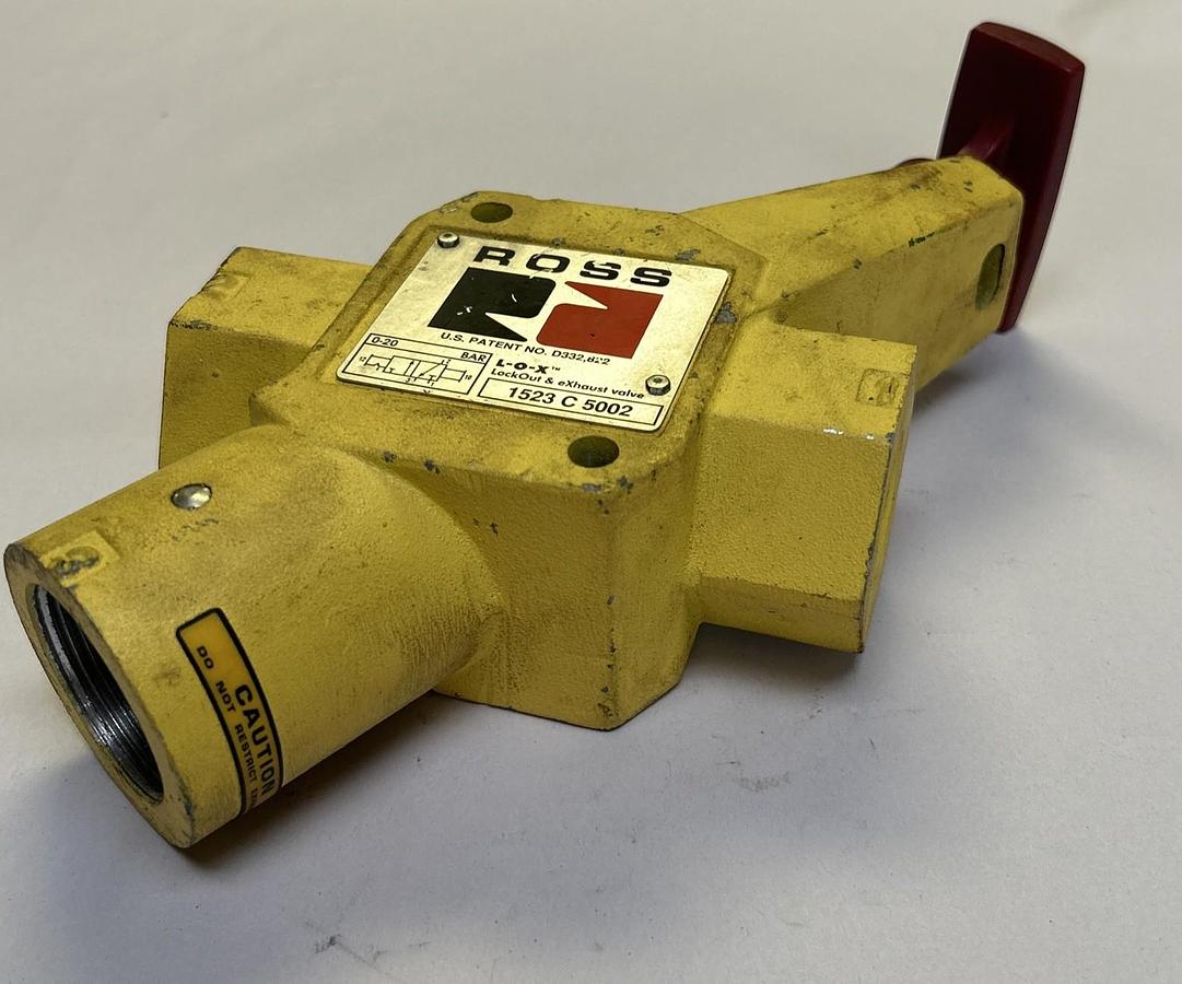 Used ROSS,1532C5002,LOCK OUT VALVE