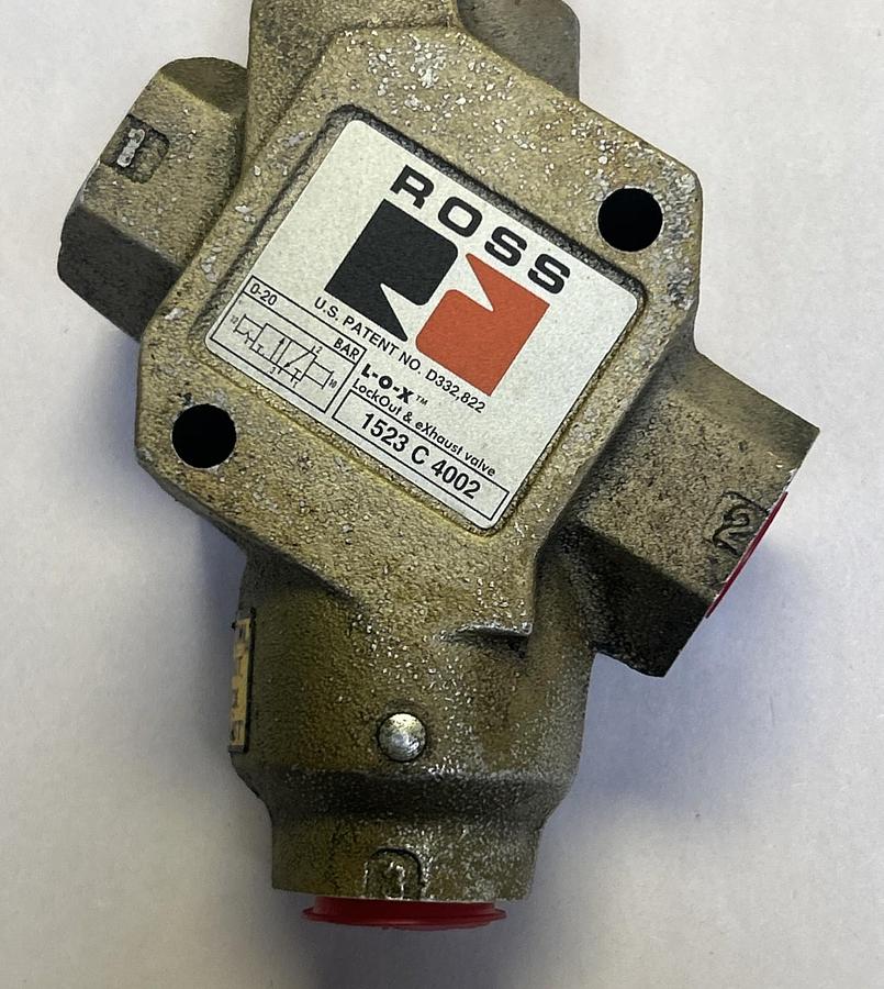 Used ROSS CONTROLS,1523C4002,EXHAUST VALVE LOCK-OUT