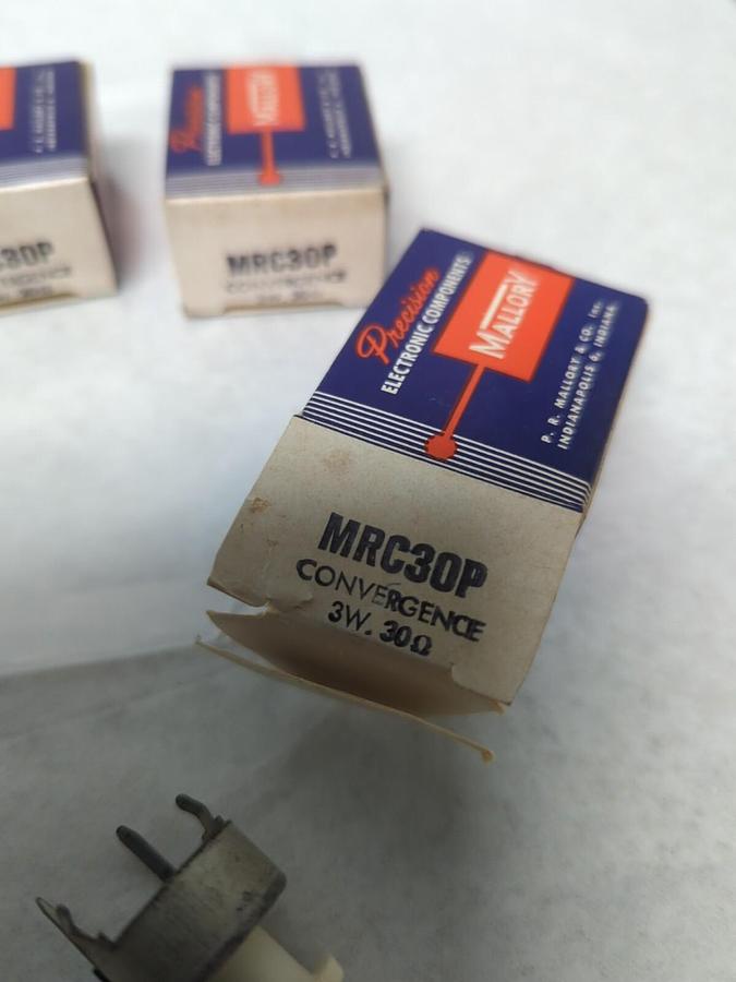 MALLORY,MRC30P,COVERGENCE POTENTIOMETER 3 W 30Q LOT OF 4 NOS