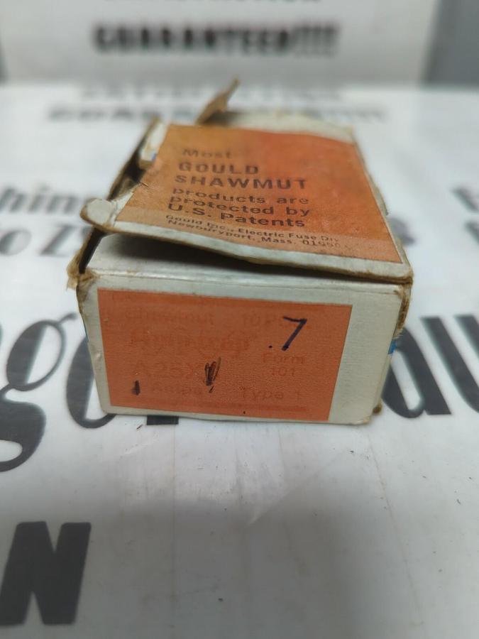 GOULD SHAWMUT,A25X1,AMP-TRAP FUSES BOX OF 7 NOS
