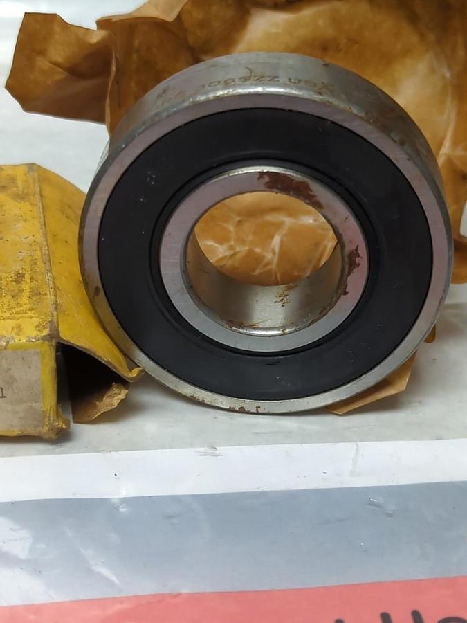 TRW/MRC,306SZZ,DOUBLE RUBBER SEALED BALL BEARING NOS