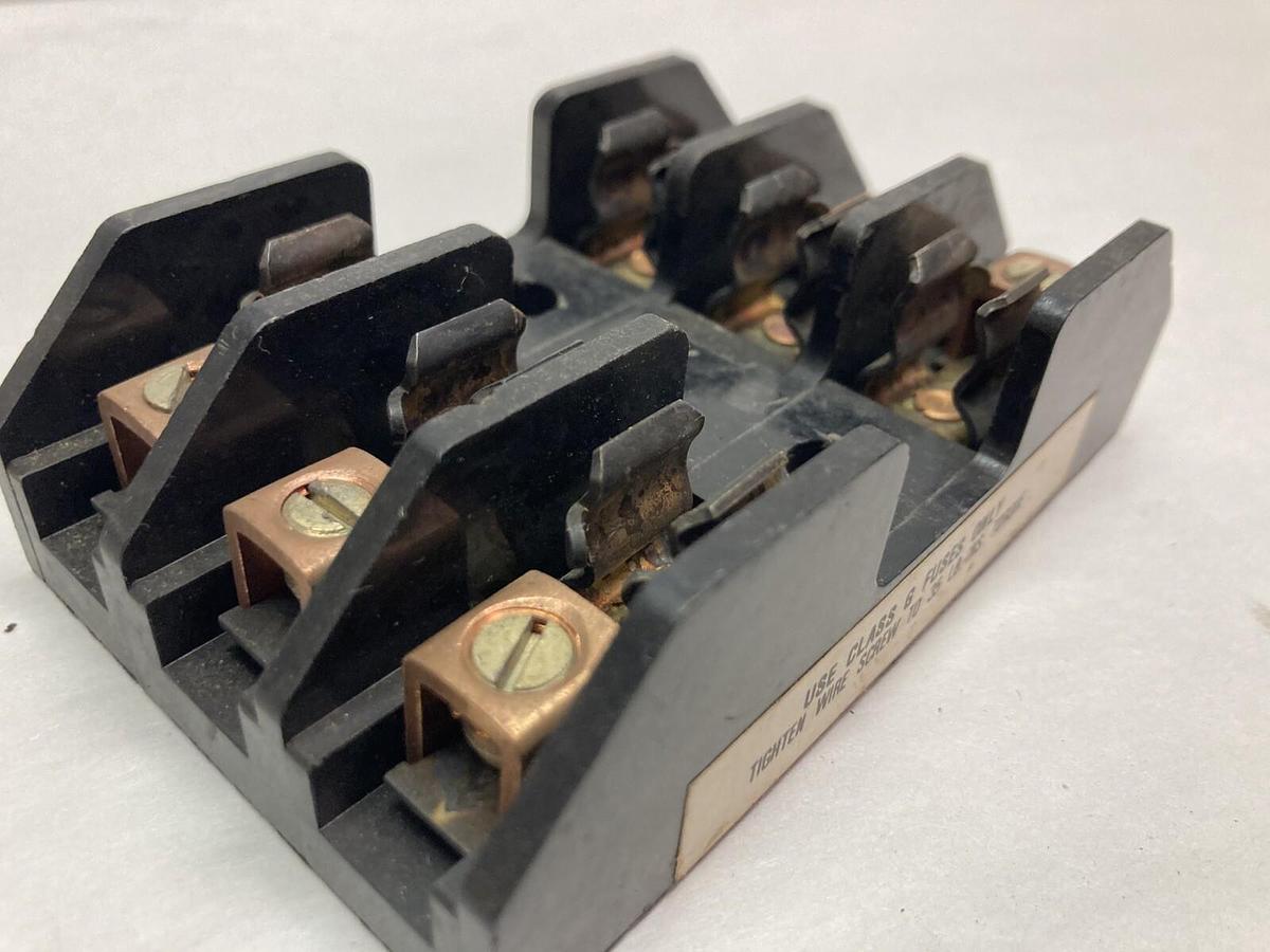 Used Bussmann,BM6033PQ,Fuseholder 30A 600V