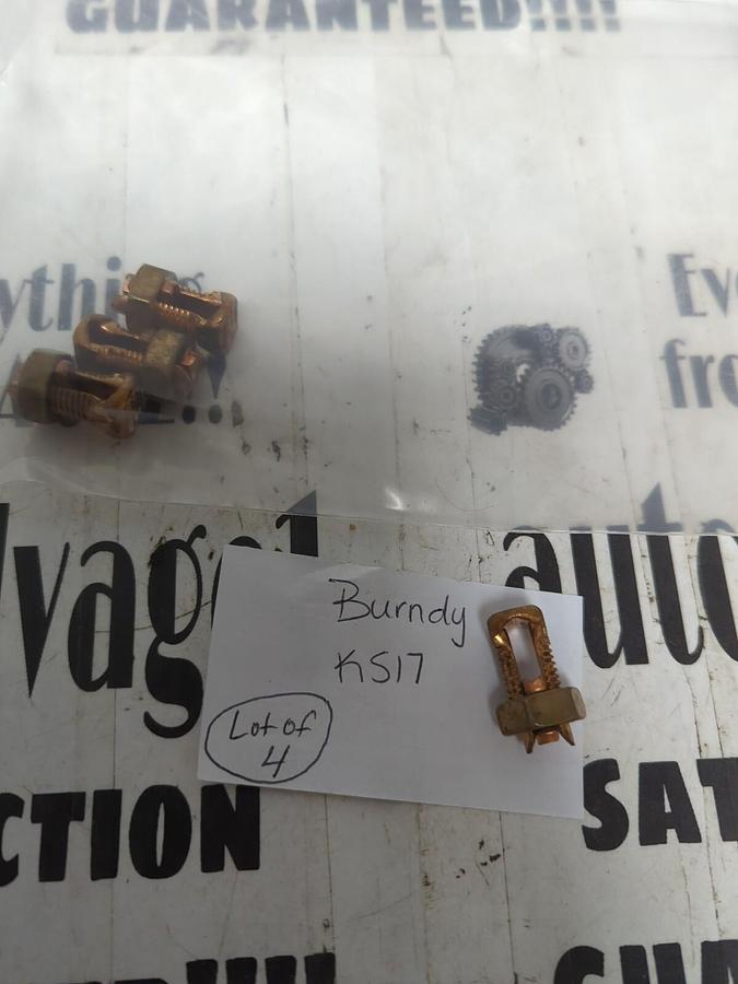 BURNDY,KS17,SPLIT BOLT CONNECTOR LOT OF 4 NOS