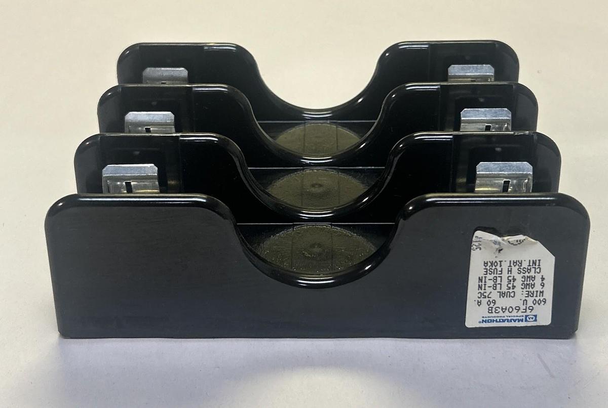 MARATHON,6F60A3B,FUSE HOLDER 60A 600V NOS