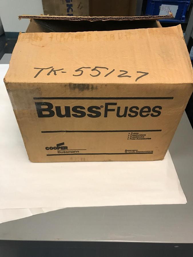 Used Cooper Bussmann,SPP-7E1250, Semitron Fuse 1250AMP Case of 12