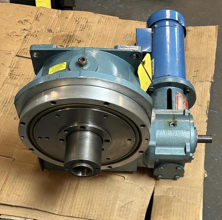 Used CAMCO,MSHV55741-7C,GEAR REDUCER 20:1 RATIO W/ SRF3643-4593-7-5-56C MOTOR 1HP