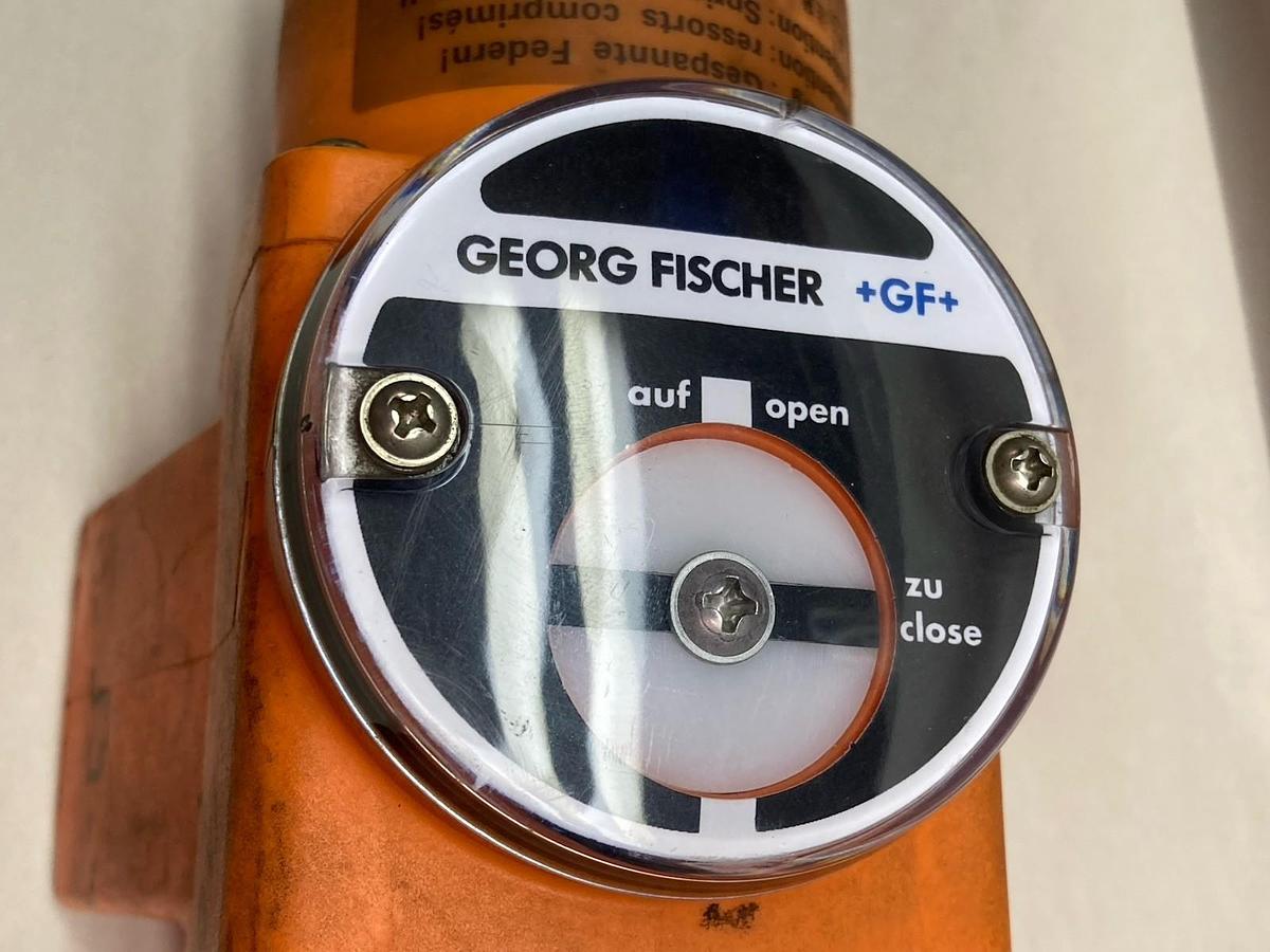 Used Georg Fischer,199.223.188,Pneumatic Ball Valve Top