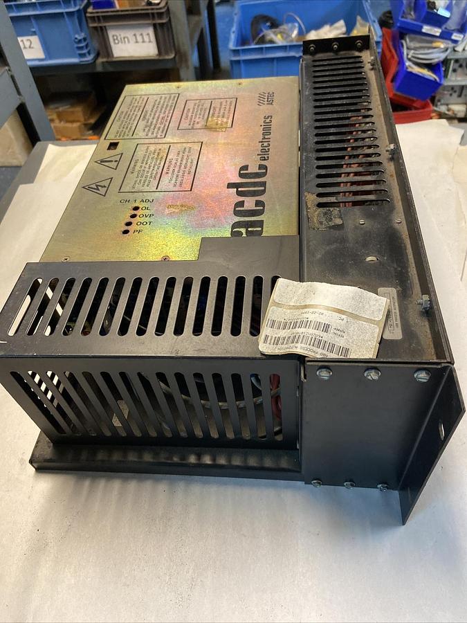 Used ABB,6020N210700B-US94080007,Power Supply 117VAC 12A ACDC REV803B-2330-9002