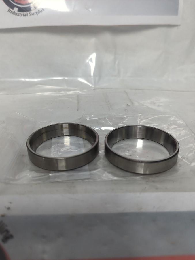 Used TIMKEN/BOWER,LM67010,ROLLER BEARING CUP LOT OF 2 PRE-OWNED