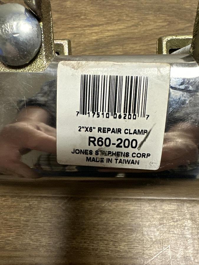 Jones-Stephens,R60-200,2"x6" Repair Clamp