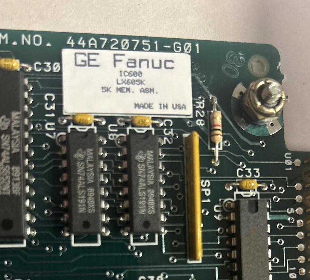 GE FANUC,IC600LX605K,MEMORY MODULE NOS