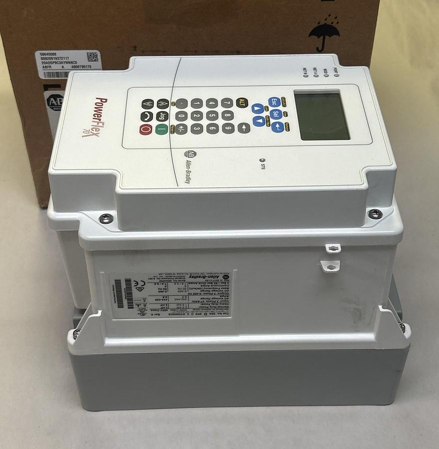 ALLEN BRADLEY,20AD5P0C3AYNNNC0,POWERFLEX 70 AC DRIVE VFD 3HP 480V NEW