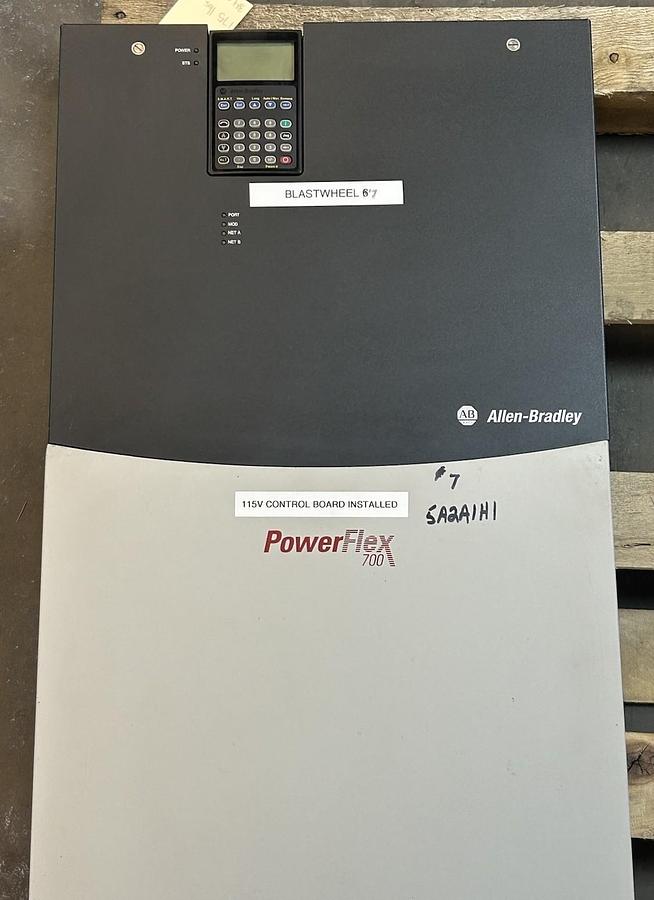Used ALLEN BRADLEY,20BD180A3ANNANC0,POWERFLEX 700 AC DRIVE VFD 150HP