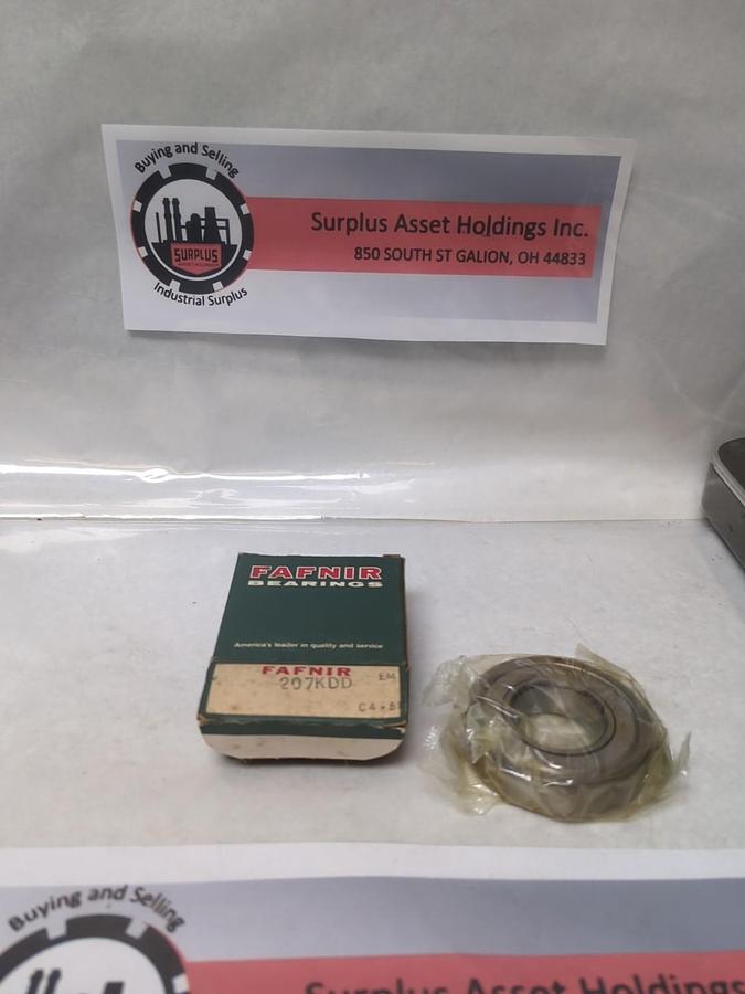 FAFNIR,207KDD,DOUBLE SHIELDED BALL BEARING NOS