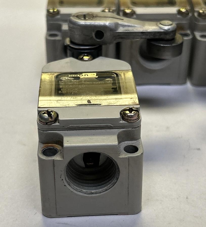 Used OMRON,WLCA2-LD,LIMIT SWITCH LOT OF 6