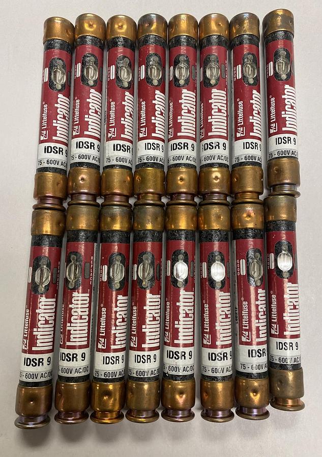 LittelFuse,IDSR 9,Fuse Lot Of 16 New No Box