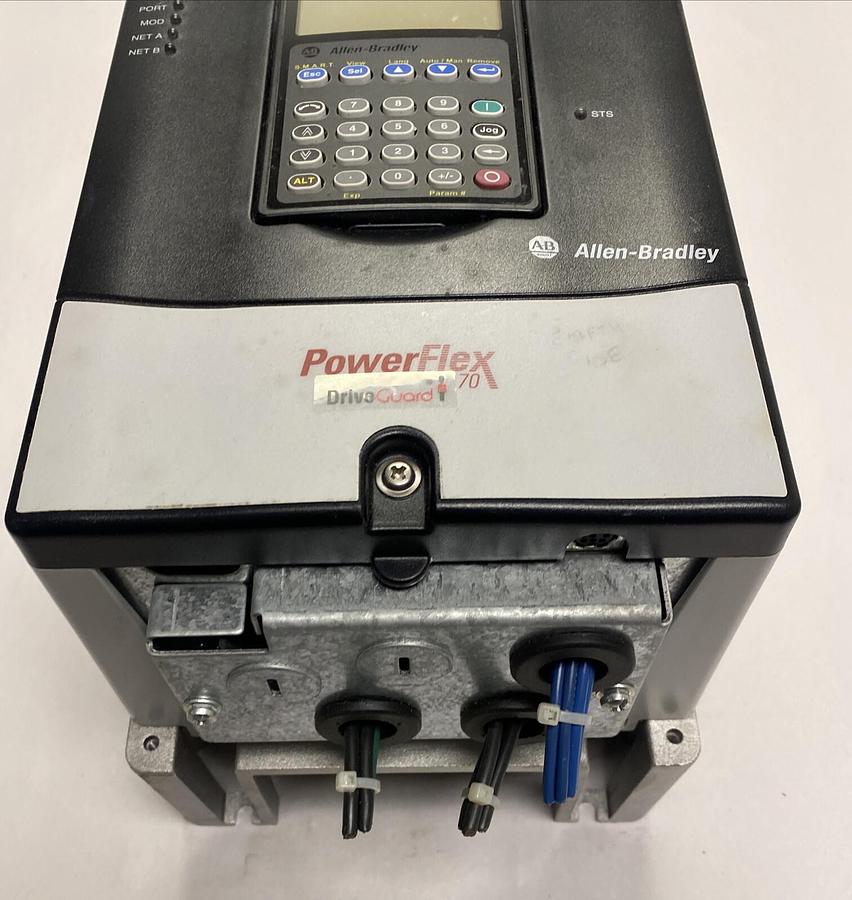 Used ALLEN BRADLEY,VFD 20AD5P0A0AYNNNC0,SER A POWERFLEX 70 AC DRIVE