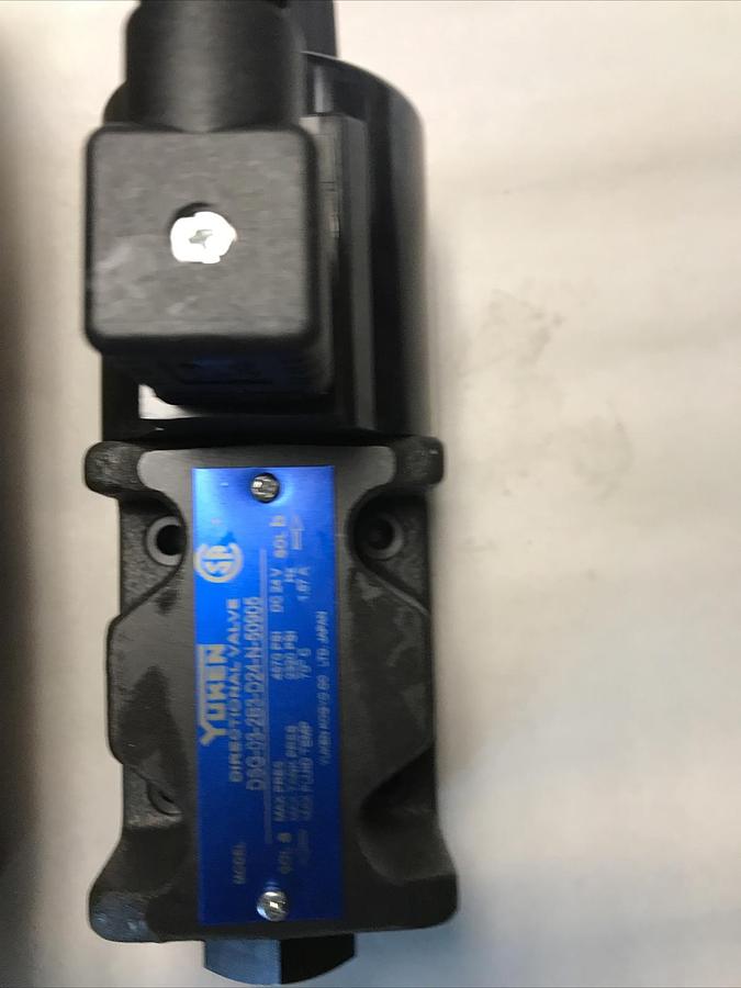 Used Yuken,DSG-03-2B3-D24-N-5090,Hydraulic Directional Valve NOS