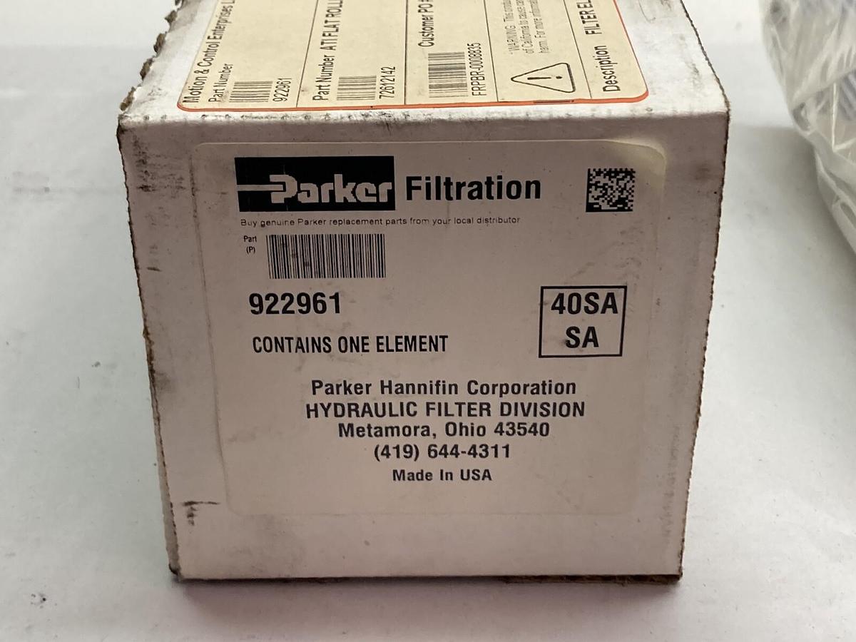 Parker,922961,Hydraulic Filter