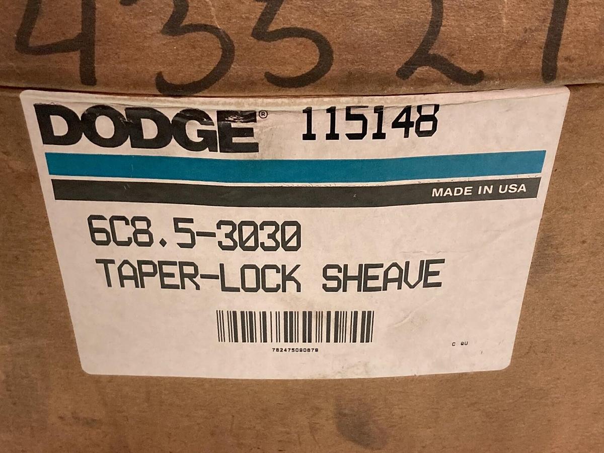 Dodge,115148,4-Groove Taper-Lock Pulley Sheave 6C8.5-3030