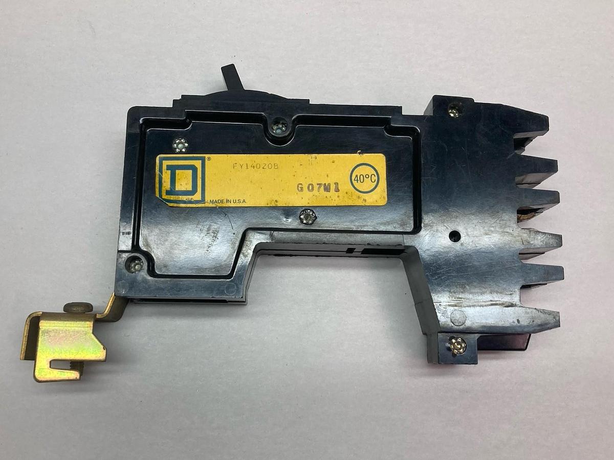 Used Square D,FY-14020-B,I-Line Circuit Breaker 20A 277Vac G07M1