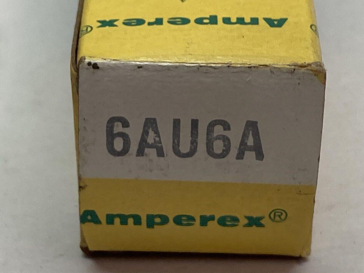 Amperex,6AU6A,Vacuum Tube
