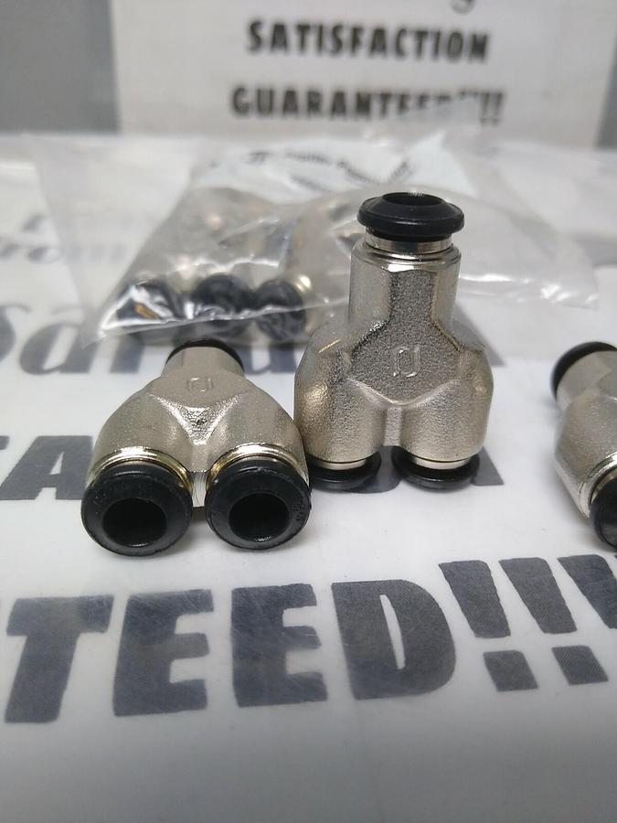 Used JUPITER PNEUMATICS,2558506665JP,6MM UNION Y LOT OF 9