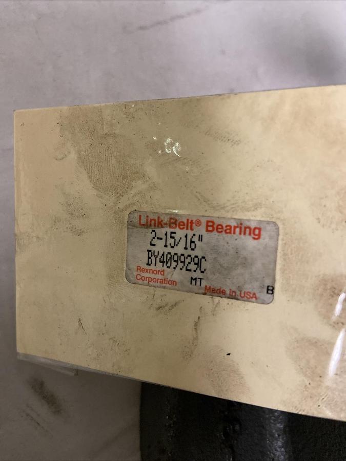 Rexnord Link Belt,BY409929C,Flange Bearing 2-15/16 INCH BORE