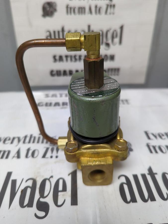 ASCO,8210A11,SOLENOID VALVE 10.5 WATT 3/8 INCH NPT 115/60 NO BOX